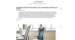 Desktop Screenshot of log.johnnywon.com